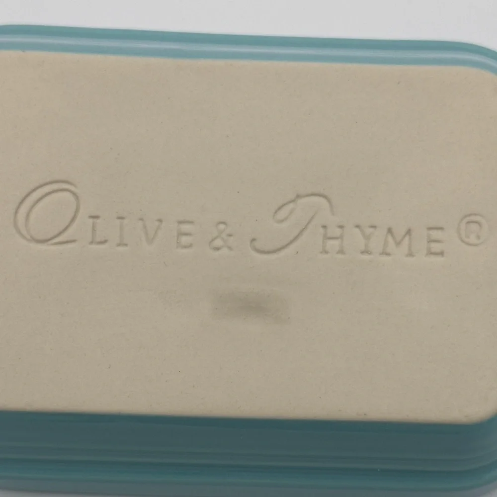 Olive & Thyme And Well Equipped Kitchen Teal Rectangular Stoneware Baking Dish